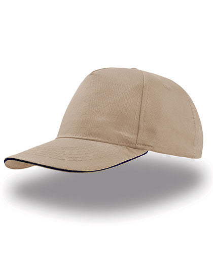 Start Five Sandwich Cap - Khaki Navy