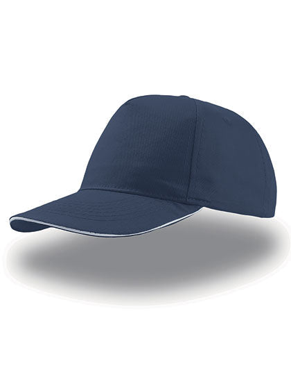 Start Five Sandwich Cap - Navy White