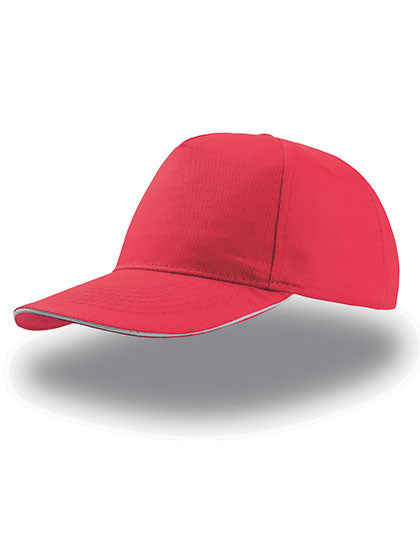 Start Five Sandwich Cap - Red White