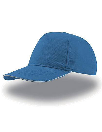 Start Five Sandwich Cap - Royal White