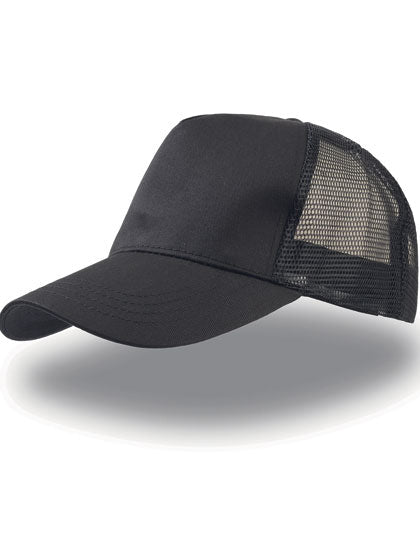 Rapper Cotton Cap - Black_Black