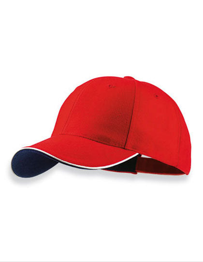 Pilot Piping Sandwich Cap - Red_White_Navy