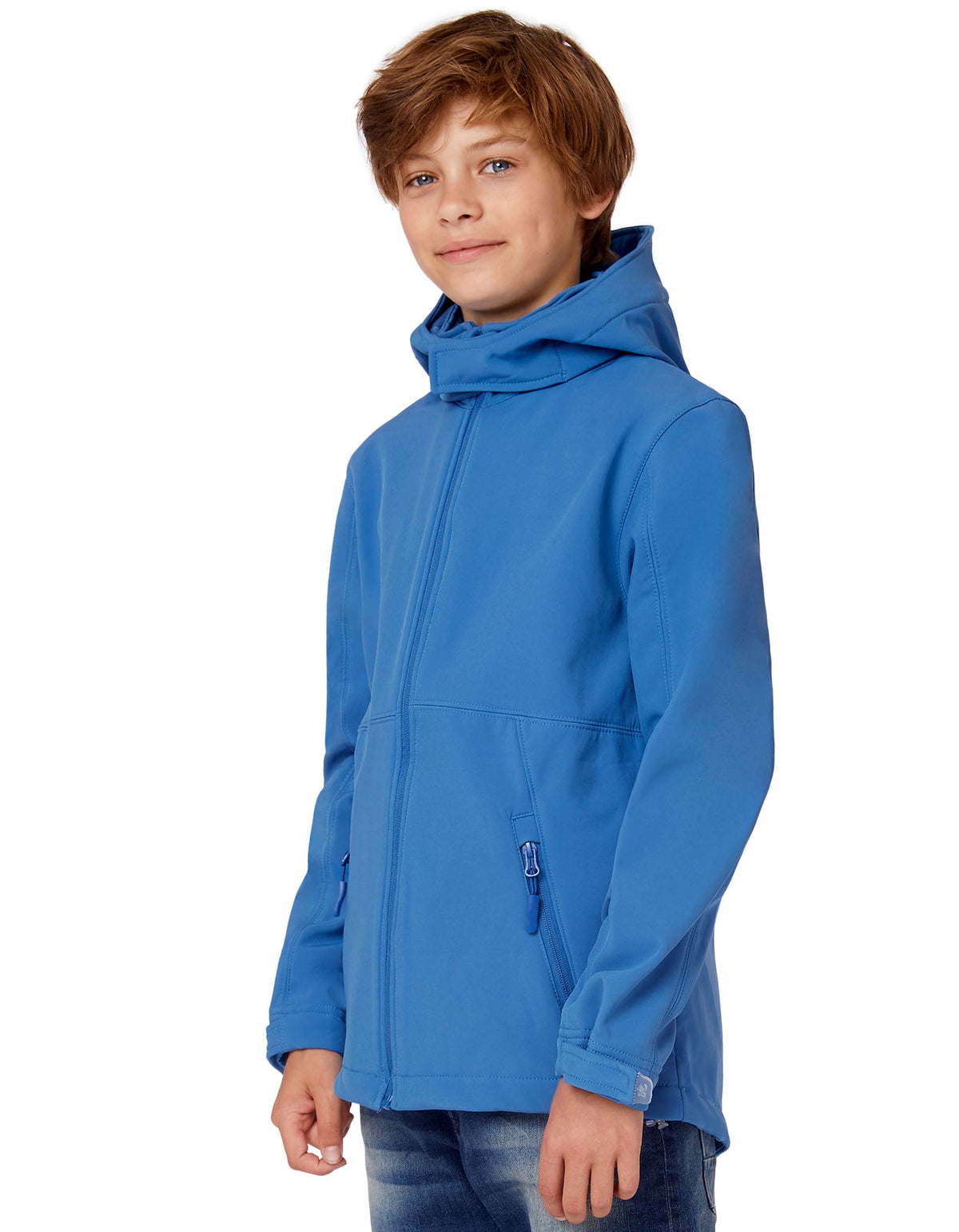Jacke Kids´ Hooded Softshell besticken & bedrucken | Pulsar Workwear