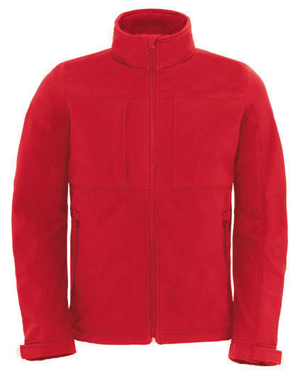 Men´s Hooded Softshell - Red
