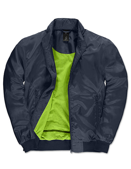 Men´s Jacket Trooper - Navy_Neon-Green