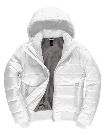Women´s Jacket Superhood - White Warm Grey