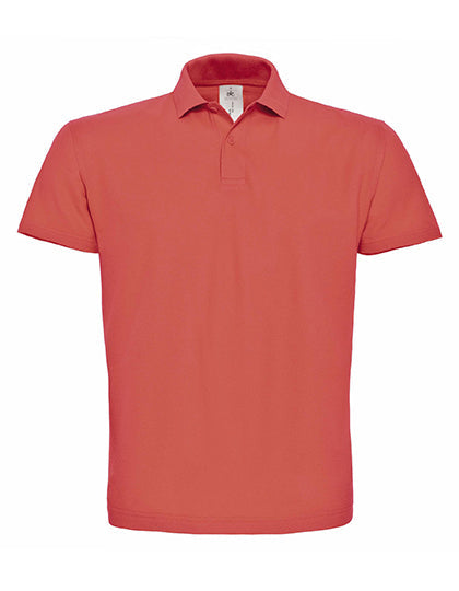 Unisex Polo ID.001 - Pixel Coral