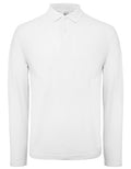 Men´s Long Sleeve Polo ID.001 - White