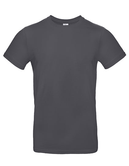 T-Shirt #E190 - Dark-Grey-(Solid)