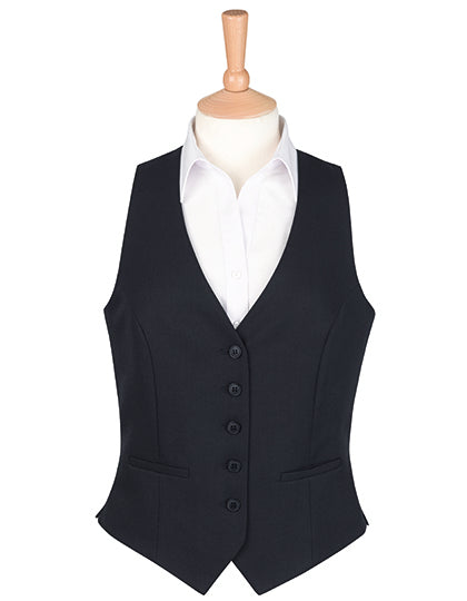One Collection Luna Waistcoat - Black