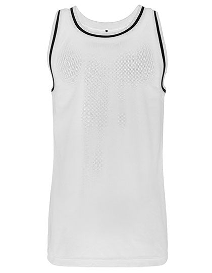 Mesh Tanktop - White_Black