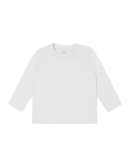 Baby Long Sleeve T - White