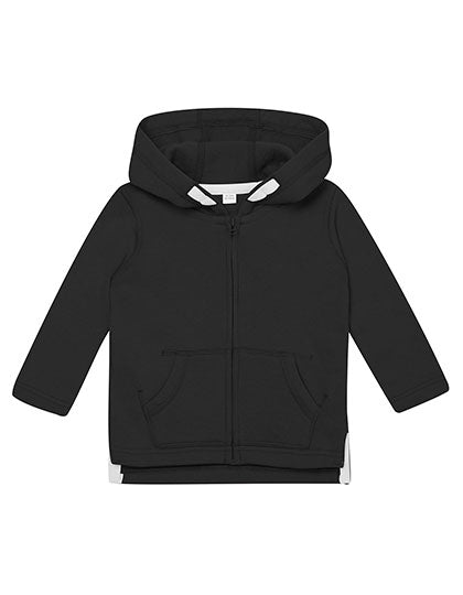 Baby Zipped Hoodie - Black