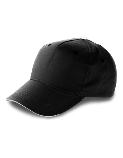Baseball-Cap Anfield - Black White
