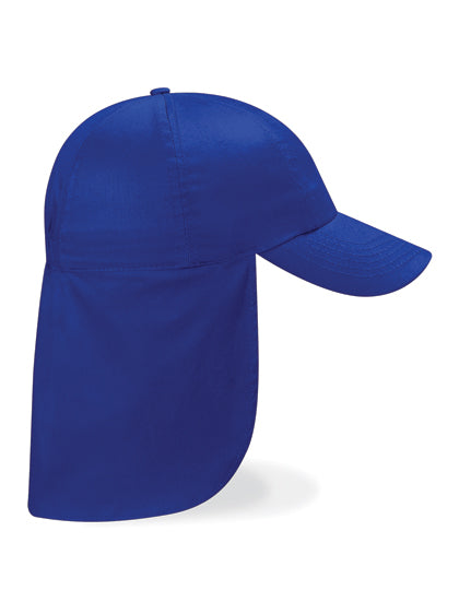 Junior Legionnaire Style Cap - Bright Royal