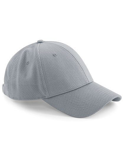 Air Mesh 6 Panel Cap - Light-Grey