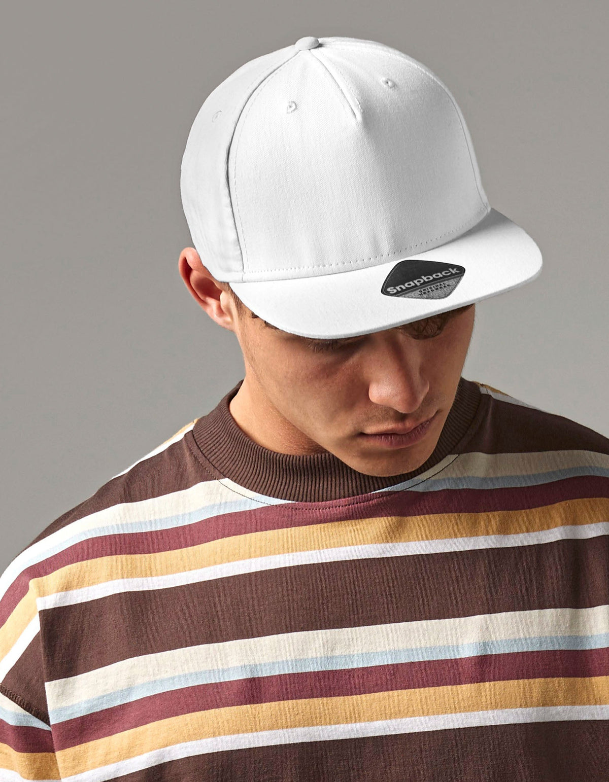 Kappe 5 Panel Snapback Rapper besticken & bedrucken | Pulsar Workwear