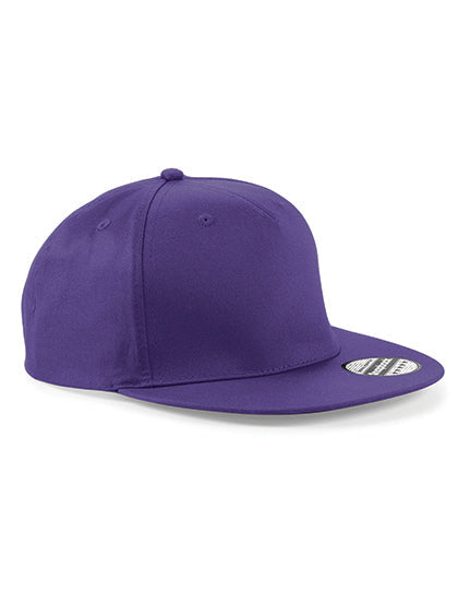 5 Panel Snapback Rapper Cap - Purple