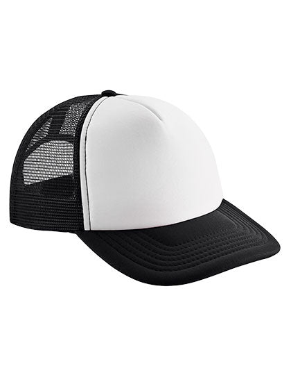 Junior Vintage Snapback Trucker - Black_White