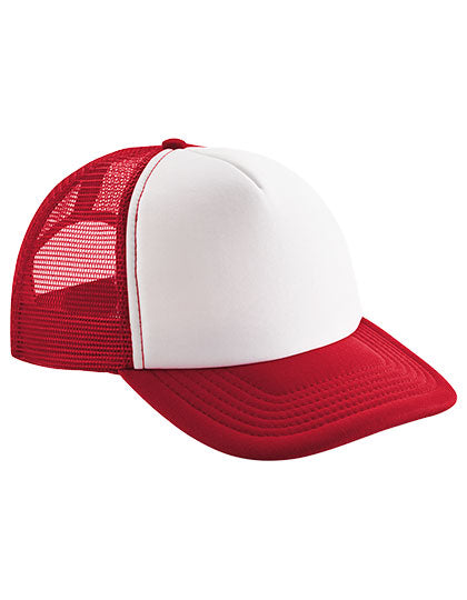Junior Vintage Snapback Trucker - Classic-Red_White