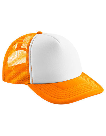 Junior Vintage Snapback Trucker - Orange_White