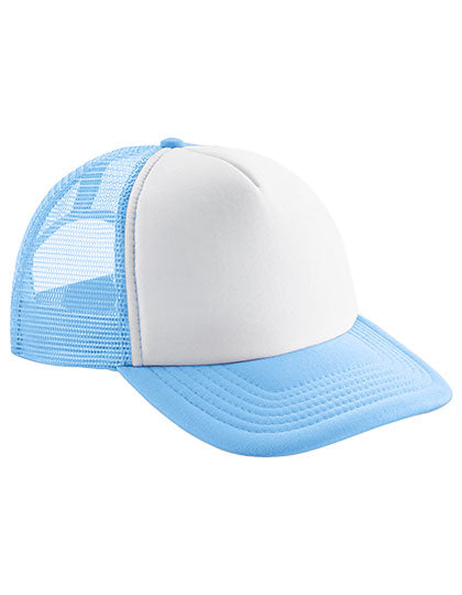 Junior Vintage Snapback Trucker - Sky-Blue_White