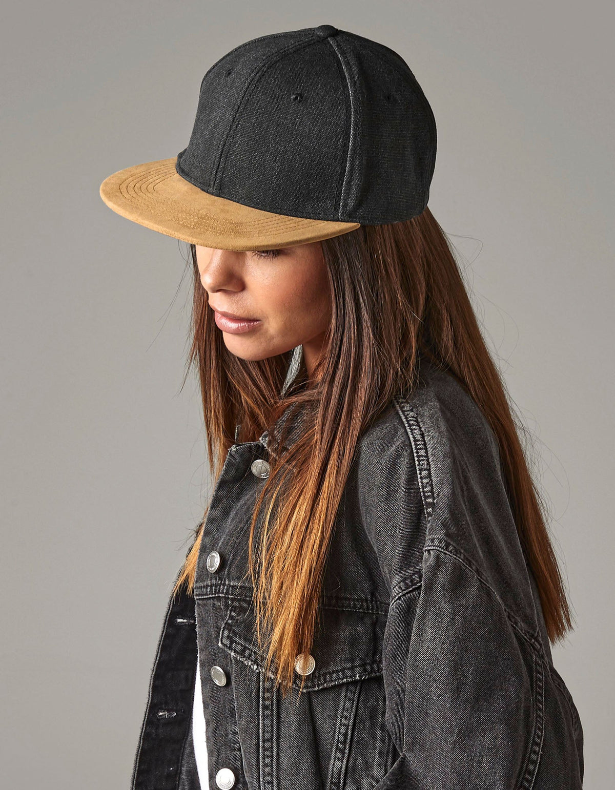Suede Peak Snapback besticken & bedrucken | Pulsar Workwear