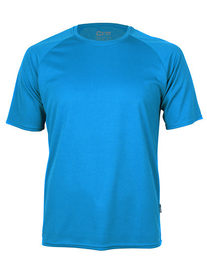 Rainbow Tech Tee - Azure-Blue