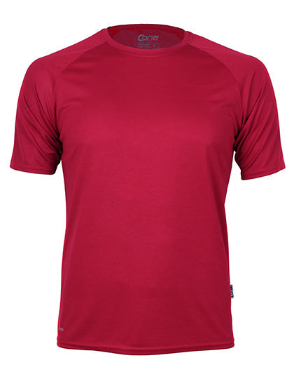 Rainbow Tech Tee - Bordeaux-Red