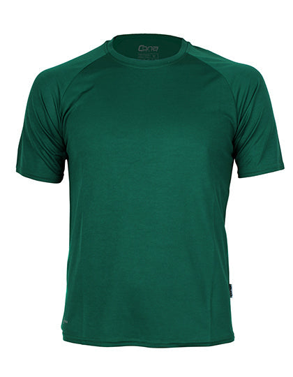 Rainbow Tech Tee - Bottle-Green