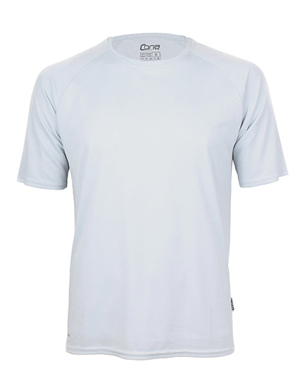 Rainbow Tech Tee - Ice-Grey