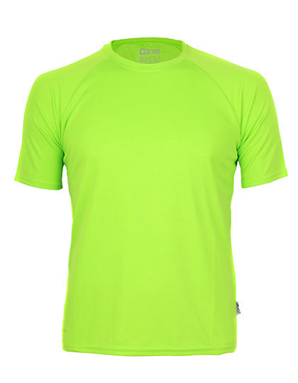 Rainbow Tech Tee - Lime