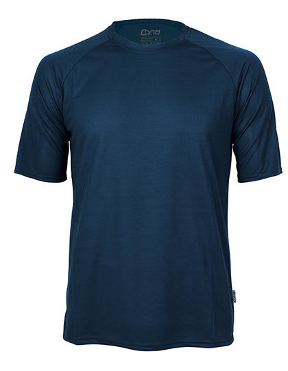 Rainbow Tech Tee - Navy