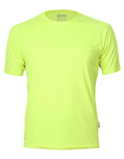 Rainbow Tech Tee - Neon-Yellow