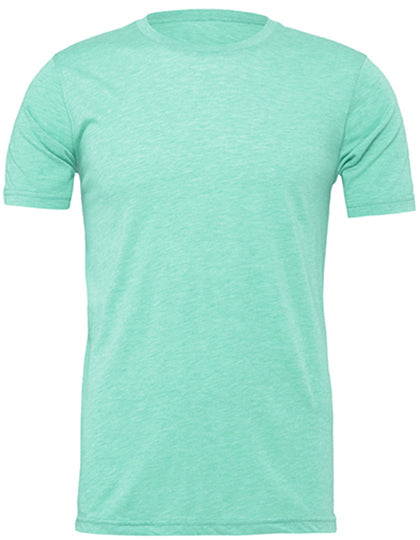 Unisex Heather CVC Short Sleeve Tee - Heather Mint