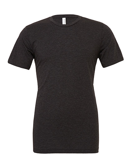 Unisex Triblend Crew Neck T-Shirt - Charcoal Black Triblend (Heather)