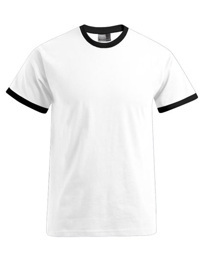 Men´s Contrast-T - White / Black
