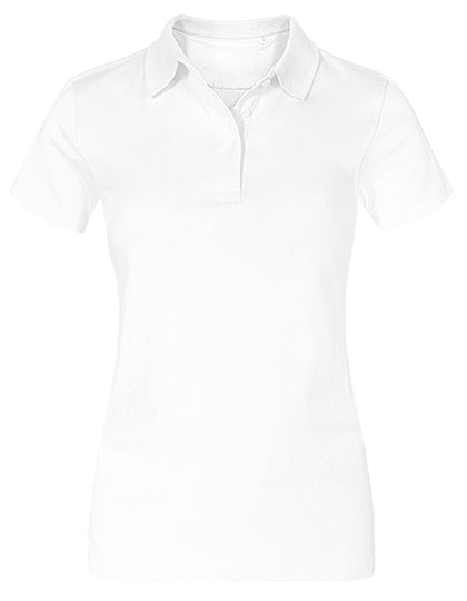 Women´s Jersey Polo - White
