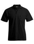 Men´s Heavy Polo Pocket - Black