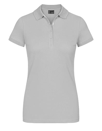 Women´s Polo - New-Light-Grey-(Solid)