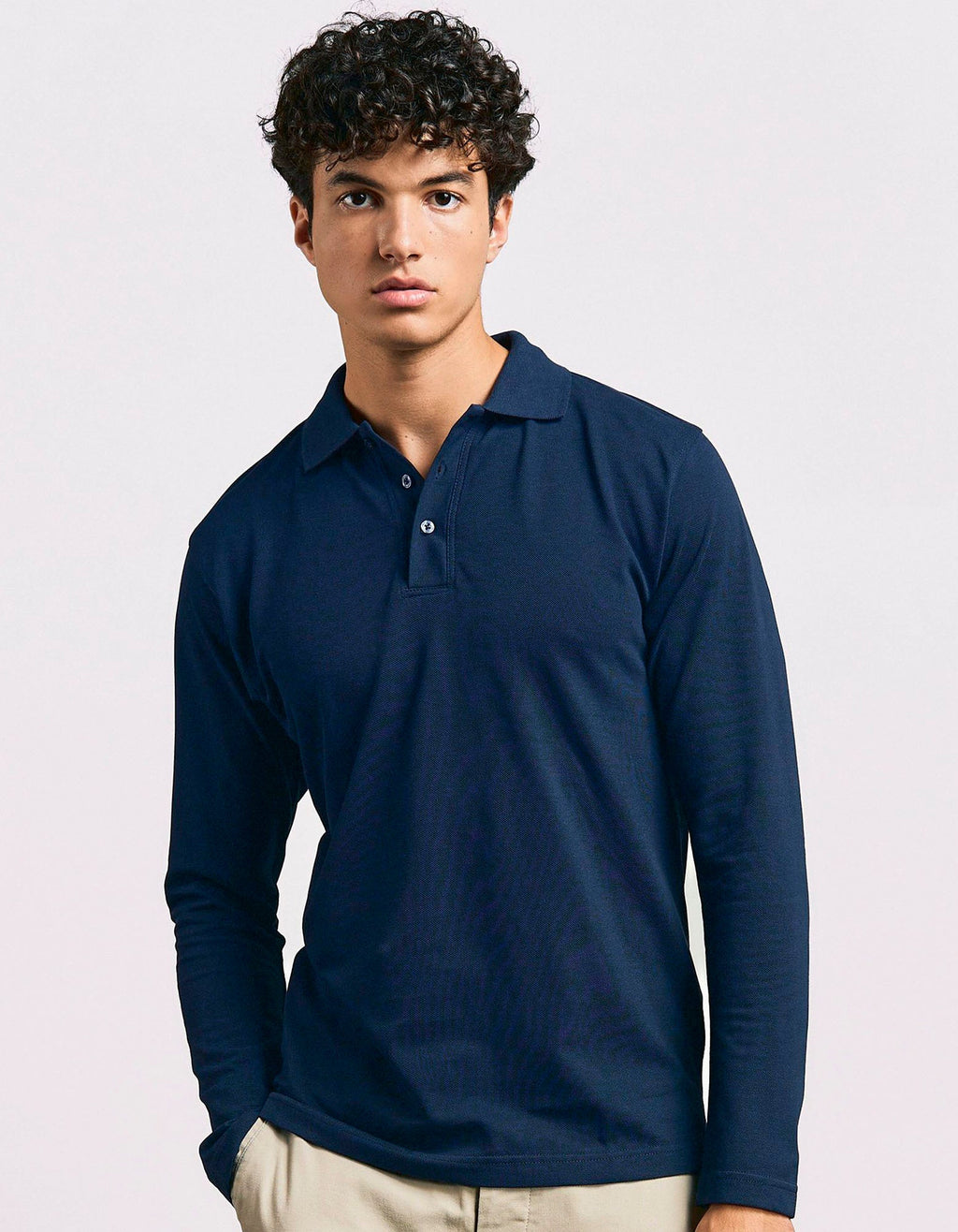 Men´s Heavy Polo Long Sleeve besticken & bedrucken | Pulsar Workwear