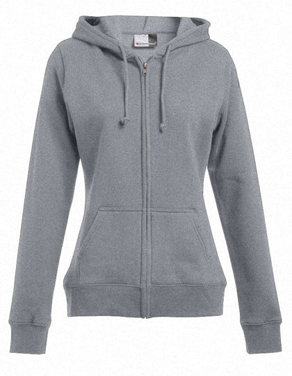 Women´s Hoody Jacket 80/20 - Sports-Grey-(Heather)