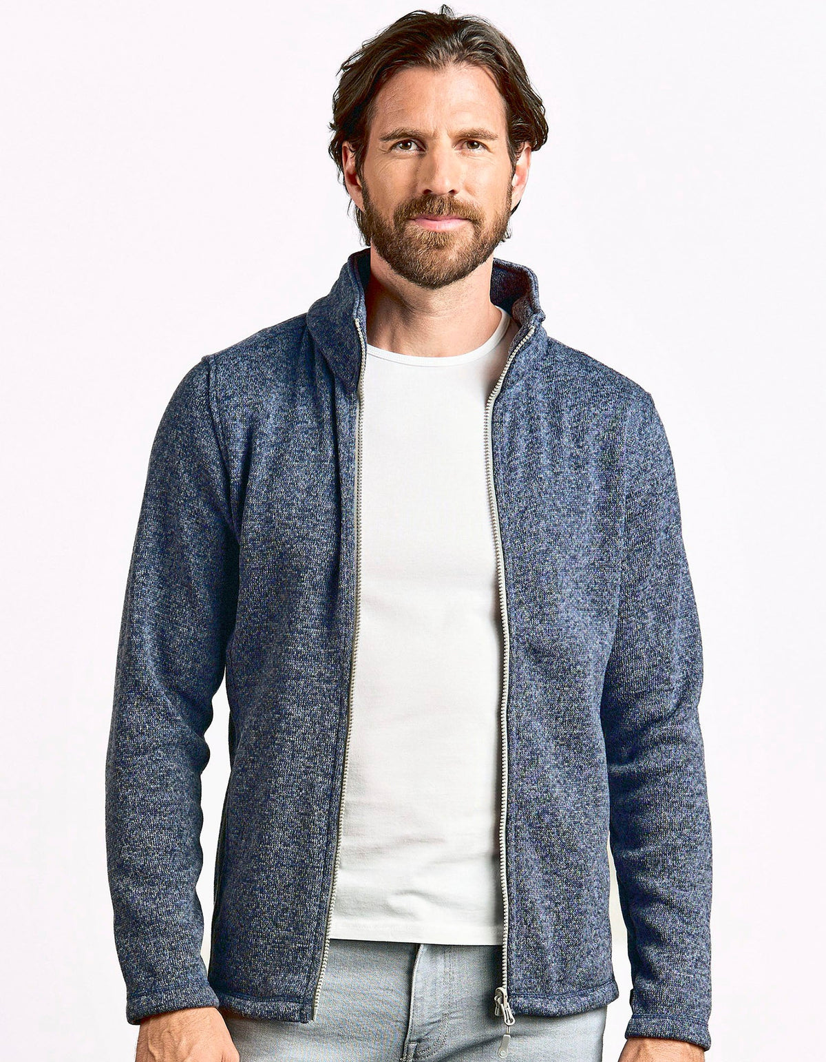 Men´s Knit Fleece Jacket C+ besticken & bedrucken | Pulsar Workwear