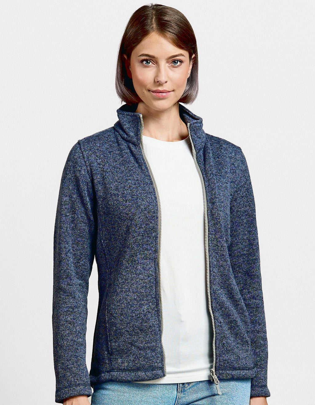 Women´s Knit Fleece Jacket C+ besticken & bedrucken | Pulsar Workwear