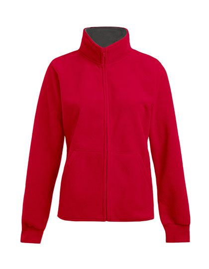 Women´s Double Fleece Jacket - Red