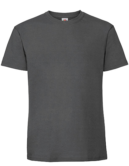 Iconic 195 Ringspun T - Light Graphite (Solid)