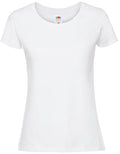 Ladies Iconic 195 Ringspun T - White