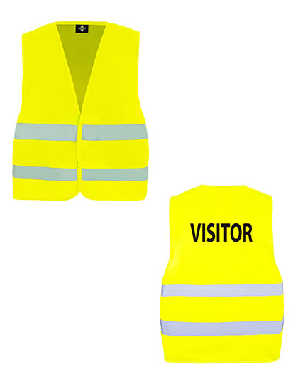 Safety Vest Passau - Visitor besticken & bedrucken | Pulsar Workwear