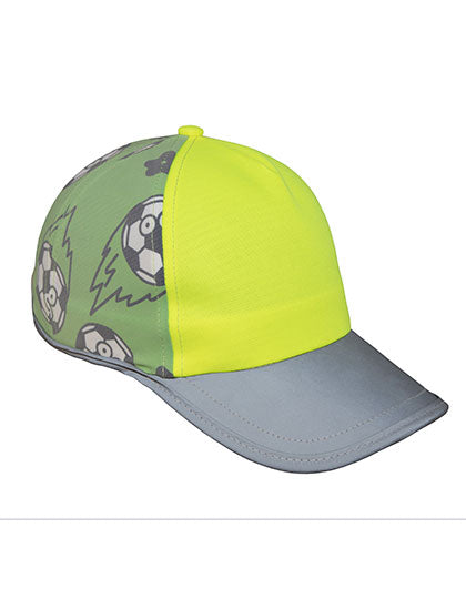 Cap for Kids Action Line - Yellow_Soccer