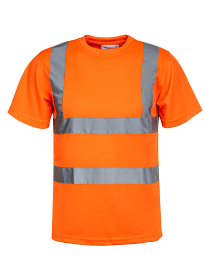 Hi-Vis Basic T-Shirt Cordoba - Signal-Orange